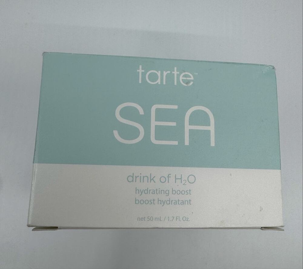 Tarte Sea Drink of H2O Hydrating Boost Moisturizer FULL SIZE 50ml /1.7oz NIB